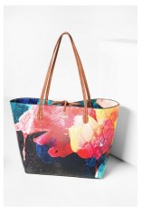 Desigual Geanta Shopper Capri Aquarelle foto