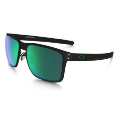 Ochelari de soare OAKLEY Holbrook Metal Matte Black w/ Jade Iridium (OAK-OO4123-0455) foto