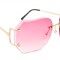 OChelari De Soare Dama Model Fara Rama - UV400, Supradimensionati - 2