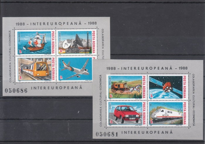 L.P 1199 C.C.E.I.1988 -2 blocuri de 4