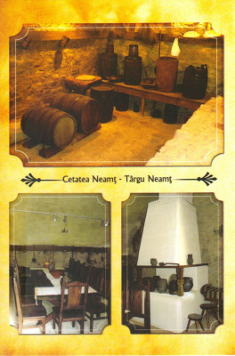CP NT035 Tg Neamt - Cetatea Neamtului - Bucataria si spatiul pt provizii foto