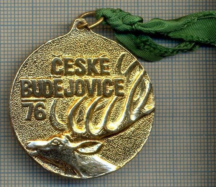 ZET 263 MEDALIE SPORTIVA? -VANATOARE? -CESKE BUDEJOVICE 76(1976)- CEHIA- LOCUL I