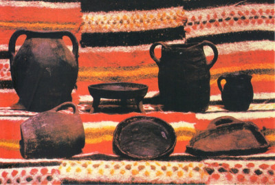 CP MS047 Muzeul Mures - Sectia Etnografie - Ceramica din valea Muresului foto