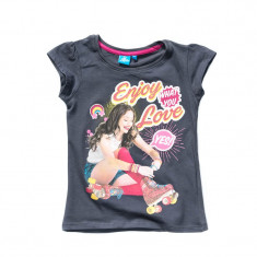 Tricou Disney Soy Luna gri inchis foto