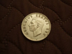 JN. 5 shillings 1952 Africa de Sud, argint foto