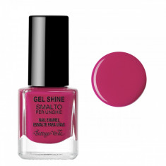 Gel shine - Lac de unghii cu sclipici roz - zmeura (5 ML) - Bottega Verde foto