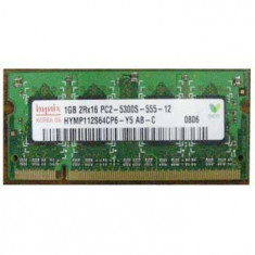 Memorii Notebook 1GB DDR2 SODIMM PC2-5300 diverse modele foto