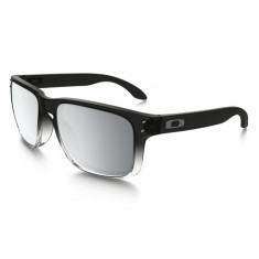 Ochelari de soare OAKLEY Holbrook Grey Ink Fade w/ Chrome Iridium Polarized (OAK-OO9102-A9) foto