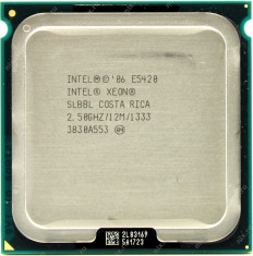 Procesor Intel Xeon E5420 Quad 2.5 GHz 12 MB 1333 MHz? sk 771 modat la sk 775 foto