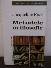 METODE IN FILOSOFIE- Jacqueline Russ foto
