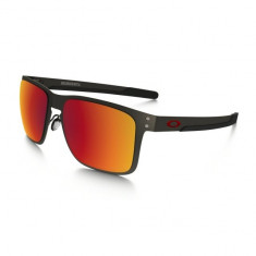 Ochelari de soare OAKLEY Holbrook Metal Matte Gunmetal w/ Torch Iridium Polarized (OAK-OO4123-0555) foto