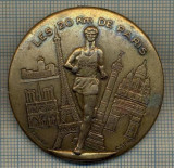 ZET 266 MEDALIE SPORTIVA - MILITARA - LES 20 KM DE PARIS (CROS-ALERGARE) -FRANTA