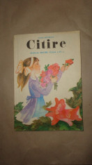 Citire manual ptr clasa a 4-a an 1961/142pag foto