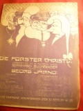 Partitura- Cantece din Opereta Die Forster Christl de B.Buchbinder cca.1930