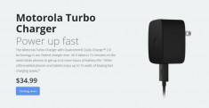 Motorola Moto Turbo charger quickcharge 2.0 incarcator rapid 15w/9v nexus G4 foto