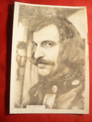 Fotografie din Filmul romanesc Vlad Tepes cu St.Sihleanu, dim.= 17 x 12cm foto