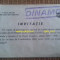 Bilet Invitatie DINAMO - DUNDEE UNITED 1988-1989 Cupa Cupelor 2