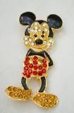 Brosa emailata Mickey Mouse