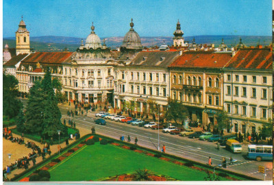 CPI (B8658) CARTE POSTALA - CLUJ NAPOCA. PIATA LIBERTATII foto