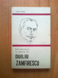 B2c Introducere In Opera Lui Duiliu Zamfirescu - Ioan Ada