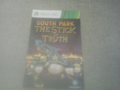 Manual - South park the Stick of Truth - XBOX 360 foto