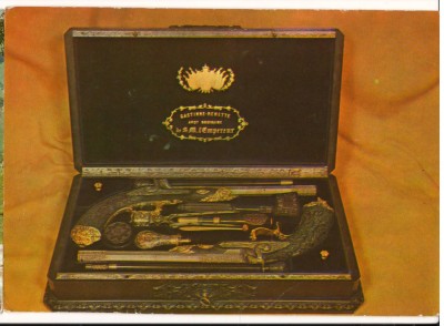 CPI (B8639) CARTE POSTALA - TRUSA DE PISTOALE OFERITE DOMNITORULUI AL.I. CUZA foto