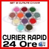 SET 12 DECORATIUNI CAVIAR - MANICHIURA UNGHII FALSE GEL UV - PRET MINIM