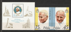 Polonia.1987 Vizita Papei Ioan Paul II SP.376 foto