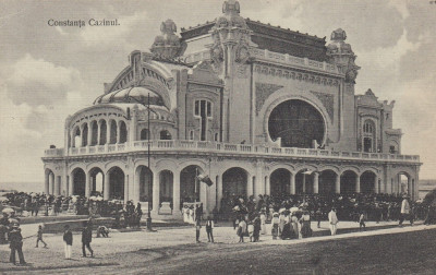 CONSTANTA CASINUL CASINO ANIMATA CIRCULATA 1914 foto