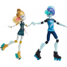 Jucarii fetite set papusi Monster High Lagoona Blue si Gillington Mattel foto