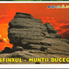 CPI (B8671) CARTE POSTALA - MUNTII BUCEGI. SFINXUL