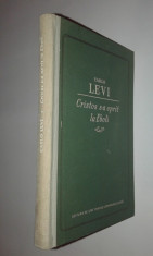 CARLO LEVI - CRISTOS S-A OPRIT LA EBOLI foto