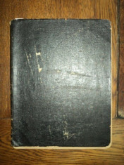 Caiet manuscris de geografie, Catherine Roussenesco, Craiova 17 Octombrie 1890 foto