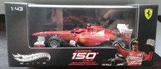 Macheta Formula 1 Ferrari 150 Italia Fernando Alonso 2011 -HotWheels Elite 1/43 foto