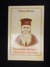 PETROS BOTSIS - PARINTELE IERONIM , SIHASTRUL DIN INSULA EGINA - 2003 foto