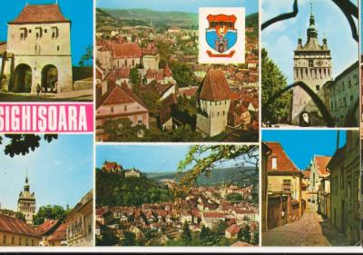 CPI (B8680) CARTE POSTALA - SIGHISOARA. MOZAIC foto