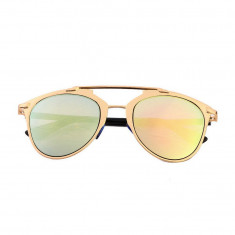 Ochelari Soare Unisex Aviator Style - Model Foarte Frumos , UV400 - 4