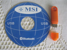 Adaptor Stick Bluetooth 2.0. pentru PC sau Laptop cu CD Software inclus. foto
