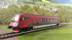 Vagon calatori RAILJET OBB, PIKO HOBBY, cu post de conducere, scara 1:87 foto