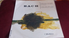 DISC VINIL BACH CONCERT PENTRU FLAUT VIOARA CLAVECIN SI ORCHESTRA DE COARDE foto