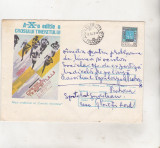 Bnk ip Intreg postal 1977 - circulat - Crosul tineretului, Dupa 1950