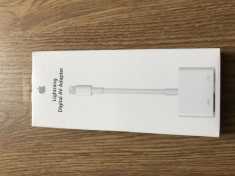 Adaptor Lightning to Digital AV Apple Nou Sigilat foto