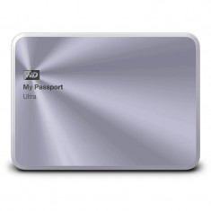 Hard disk extern WD My Passport Ultra Metal Edition 3TB 2.5 inch USB 3.0 Silver foto