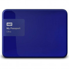 Hard disk extern WD My Passport Ultra 2TB 2.5 inch USB 3.0 Blue Hardware Encryption foto