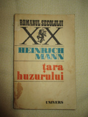 Tara huzurului - Heinrich Mann foto