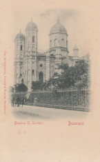 BUCURESTI BISERICA SFANTUL SPIRIDON EDITURA M. GRUNBERG CLASICA UPU foto