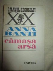 Camasa arsa- Anna Banti foto