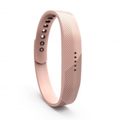 Bratara de rezerva din silicon pentru Fitbit Flex 2, roz foto