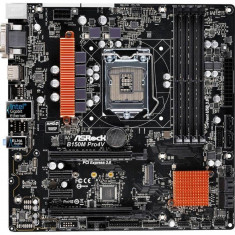 Placa de baza Asrock B150M PRO4V Intel LGA1151 mATX foto