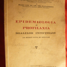 Dr.C.Popescu si Gh Panaitescu - Epidemiologia si profilaxia boalelor inf -1934